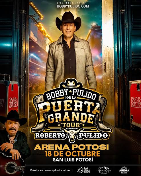 BOBBY PULIDO LLEGA A LA ARENA POTOSÍ CON SU GIRA DE DESPEDIDA «POR LA PUERTA GRANDE&nbsp;TOUR»