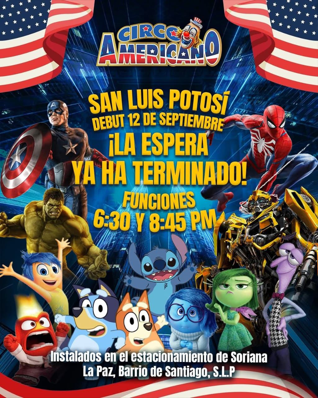 Empieza a San Luis el circo más exitoso de toda América, Circo&nbsp;Americano
