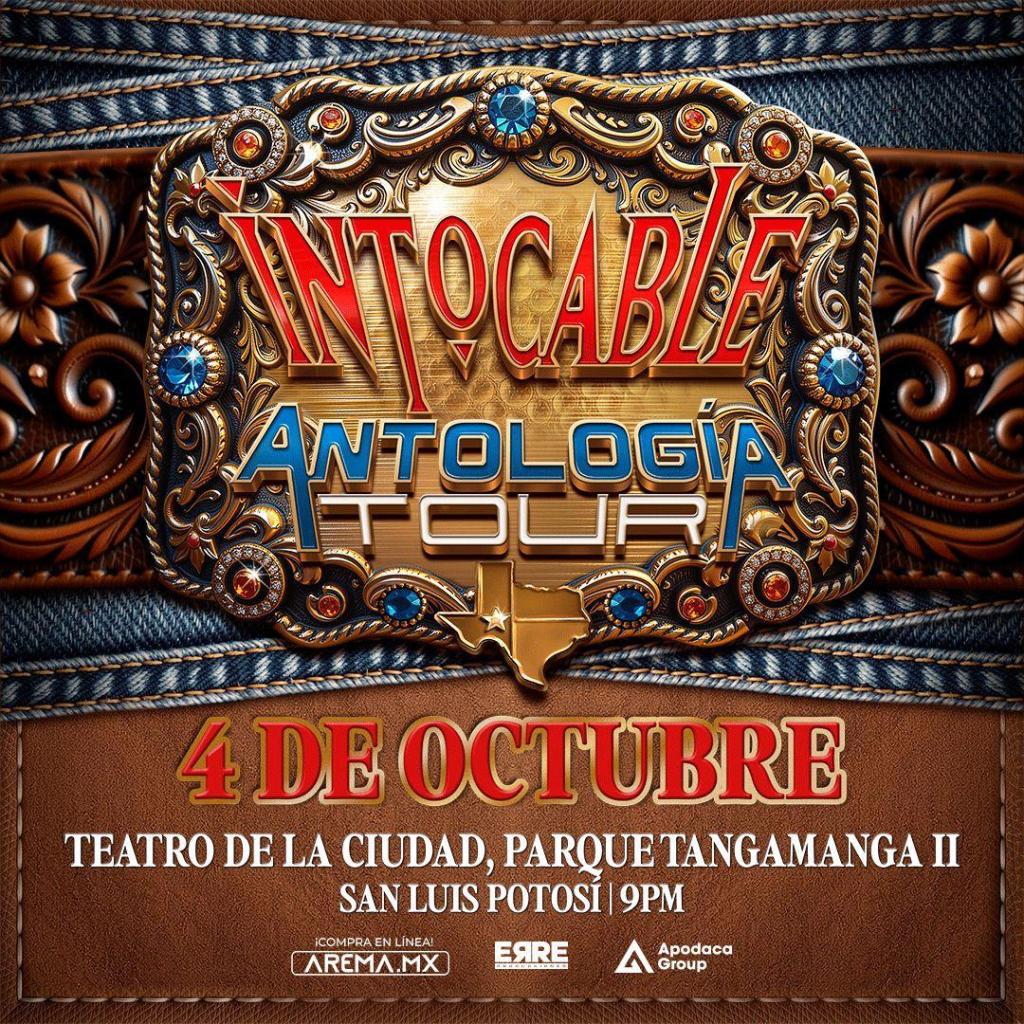 INTOCABLE LLEGA A SAN LUIS POTOSÍ CON SU ANTOLOGÍA TOUR&nbsp;2025