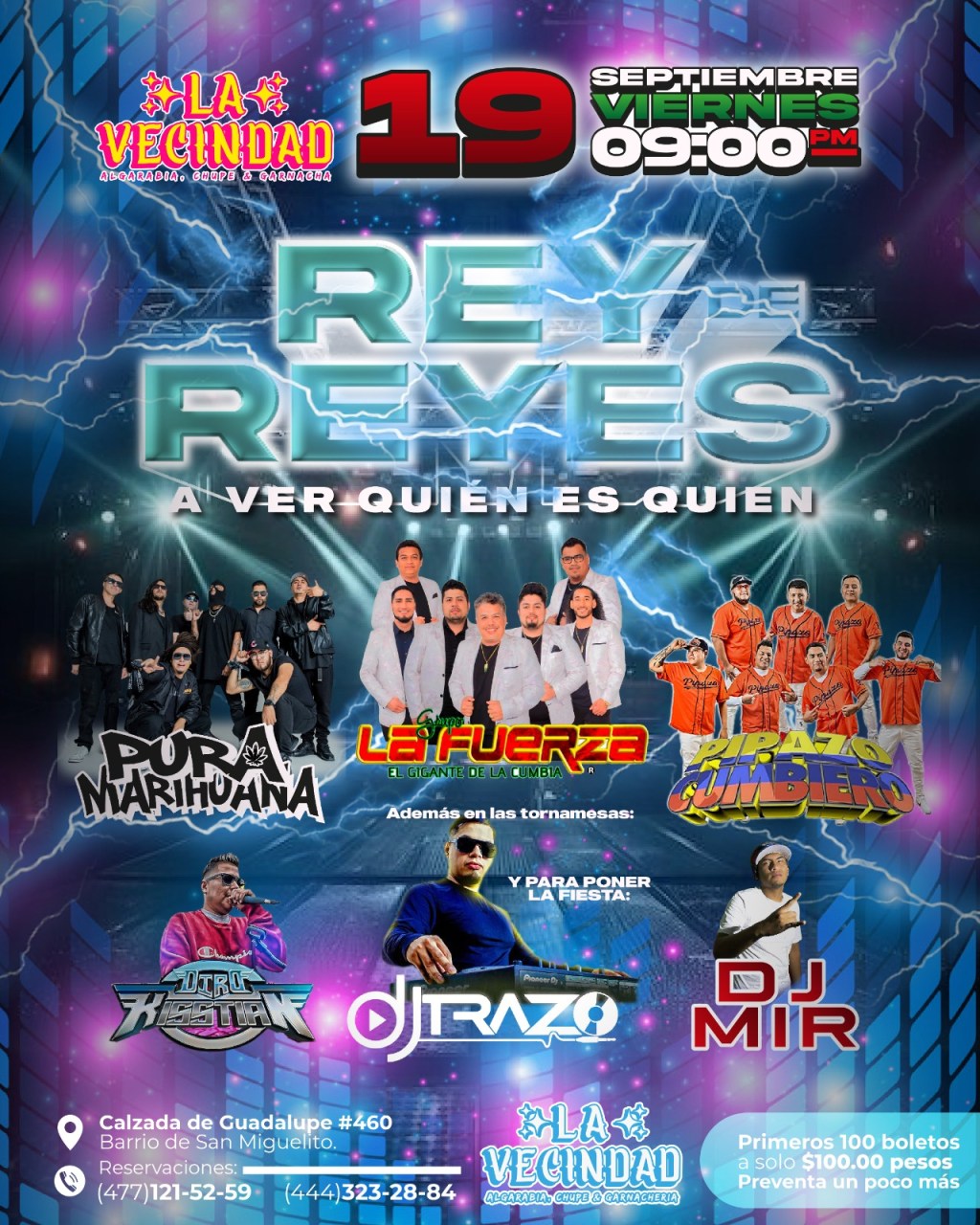 Este fin de semana Rey de Reyes en La&nbsp;Vecindad