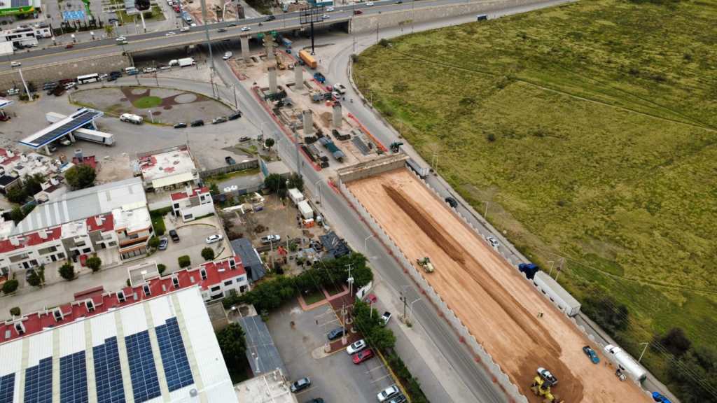 AVANZA A BUEN RITMO PROYECTO DE MEGA PUENTE EN CIRCUITO&nbsp;POTOSÍ