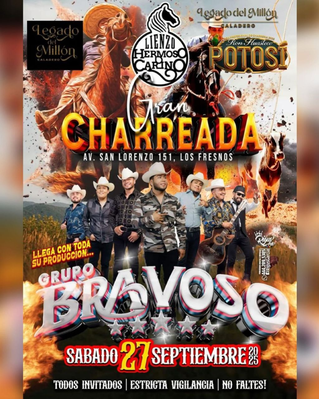 San Luis Potosí vivirá este fin de semana la gran charreada “Legado del&nbsp;Millón”