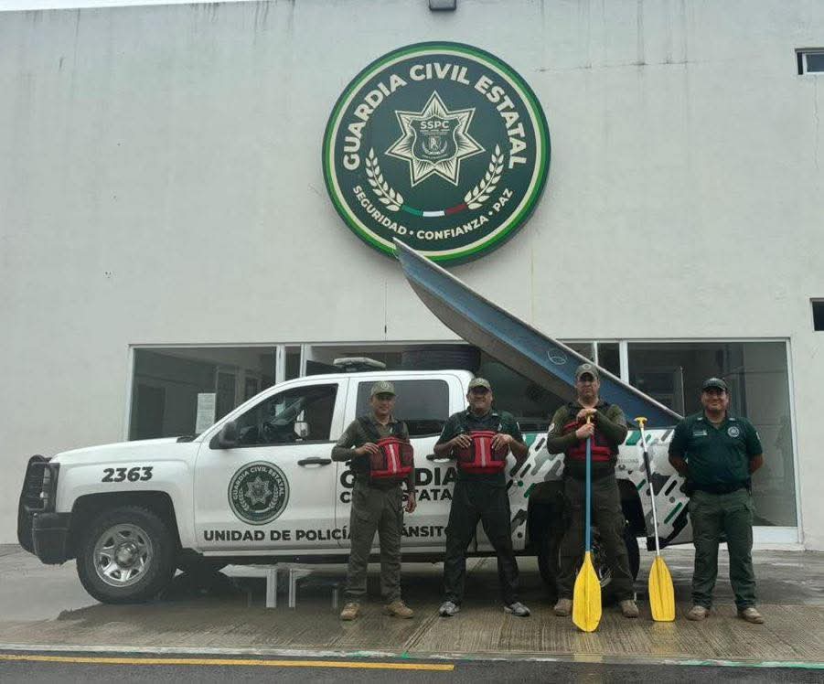ENTRA EN ACCIÓN GRUPO DE RESCATE ACUÁTICO DE LA GCE EN LA ZONA&nbsp;HUASTECA