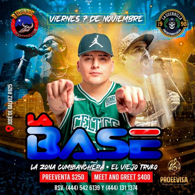 Llega a San Luis Potosí de Argentina La&nbsp;Base