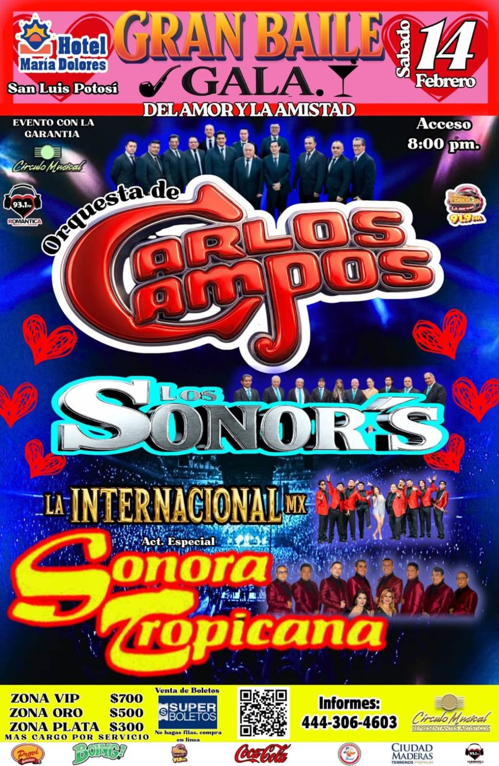 Gran Baile de gala con La Orquesta de Carlos&nbsp;Campos