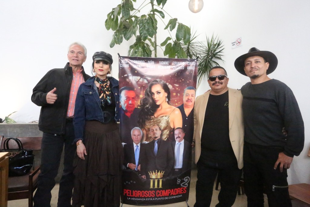 PRESENTAN ELENCO E INICIO DE GRABACIÓN DE LA PELÍCULA «TRES PELIGROSOS COMPADRES&nbsp;2»