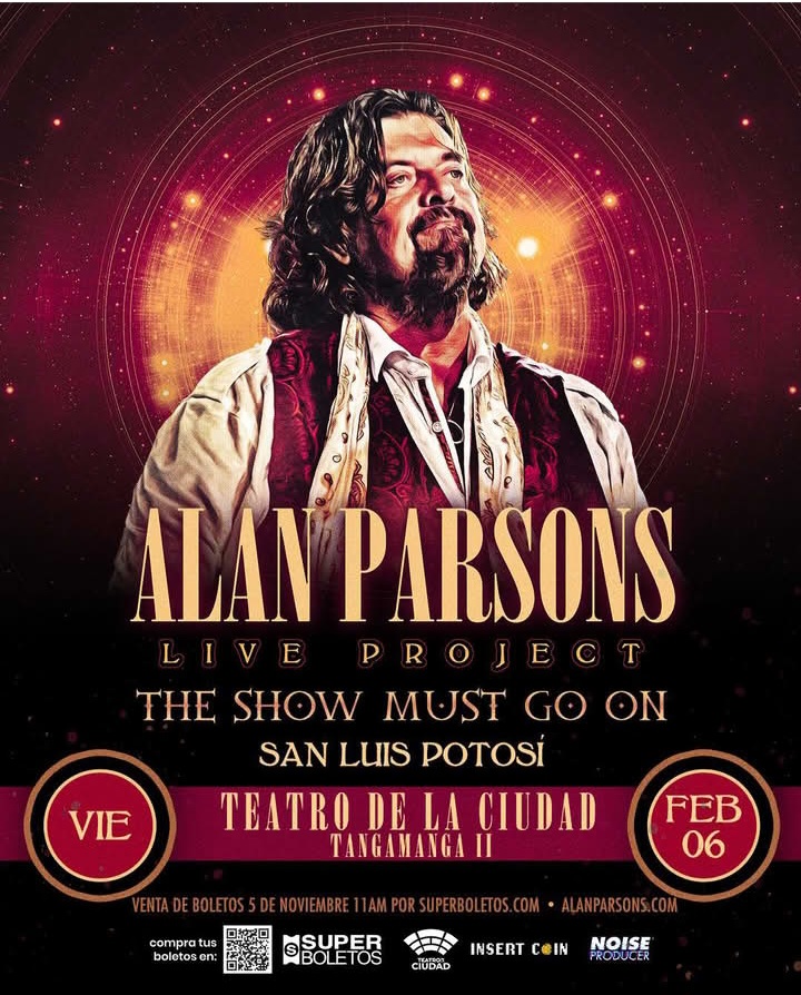 Alan Parsons en el Teatro de la Ciudad del Parque Tangamanga&nbsp;1