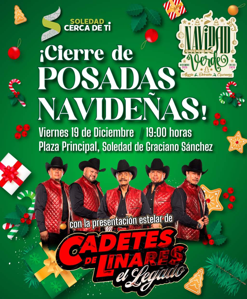 ¡GRAN CIERRE MUSICAL NAVIDEÑO EN&nbsp;SOLEDAD!