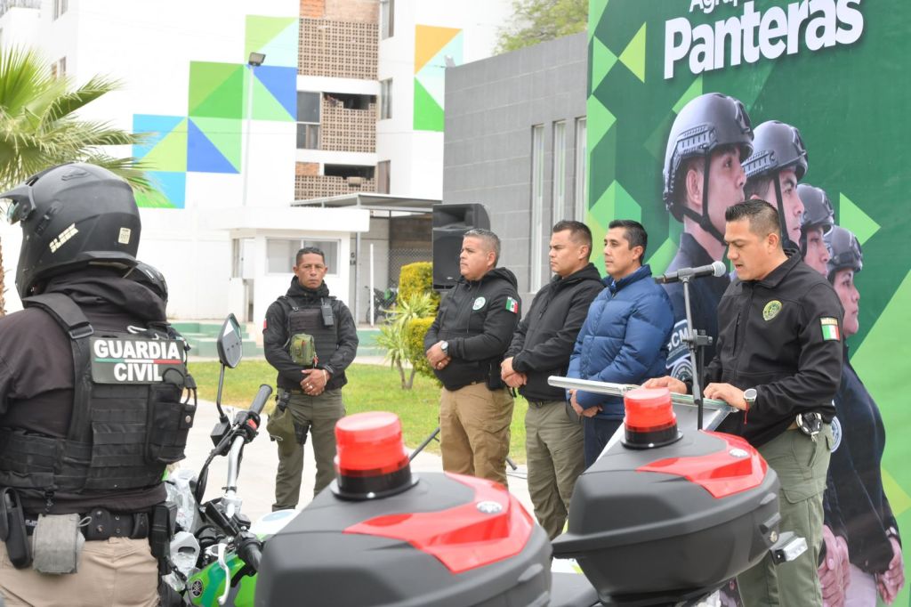 SOLEDAD DE GRACIANO SÁNCHEZ FORTALECE SU FUERZA POLICIAL CON NUEVAS&nbsp;MOTOCICLETAS