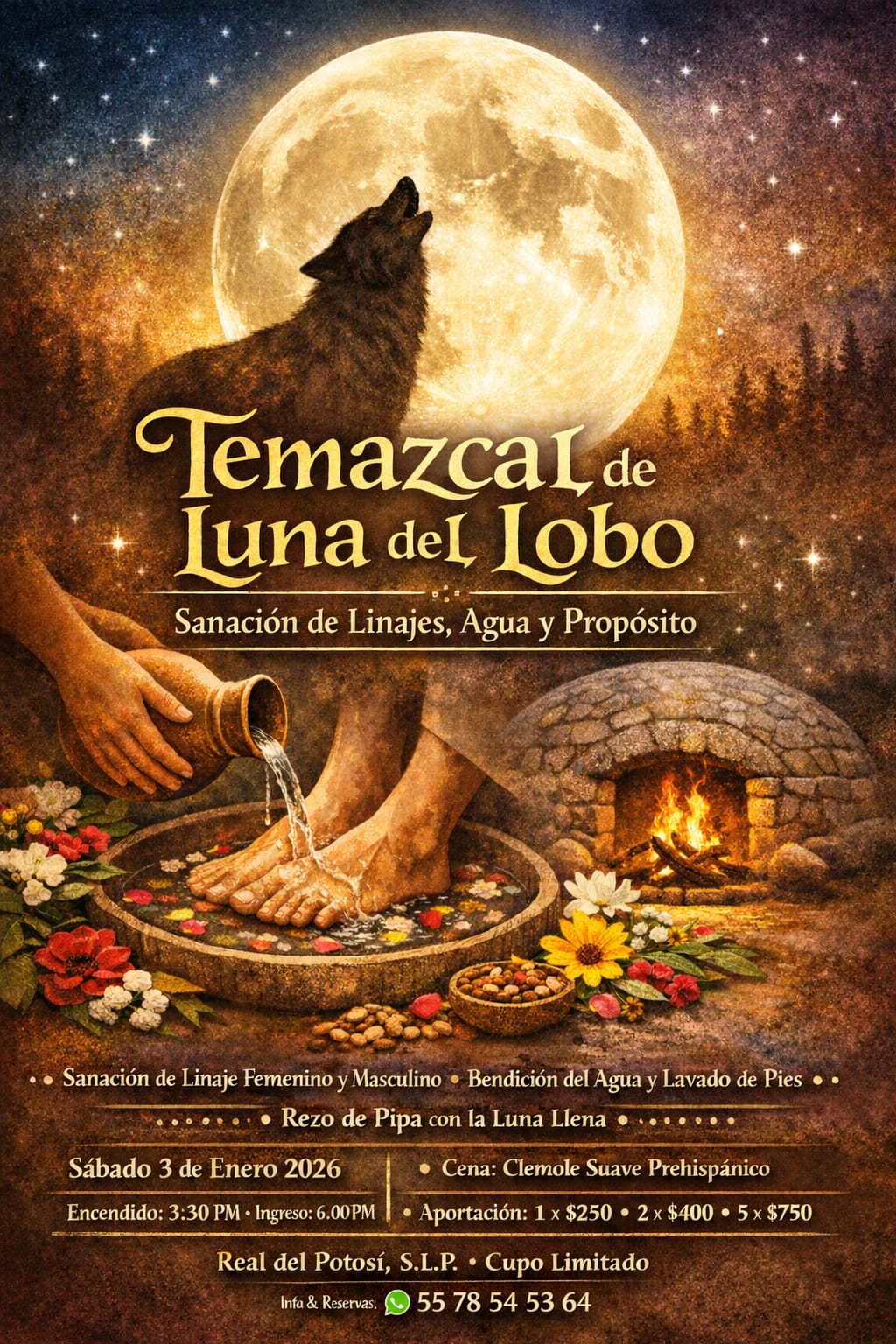 Temazcal de Luna&nbsp;Lobo