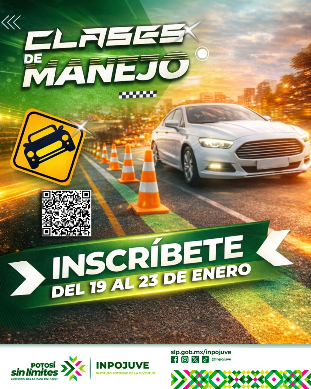 GOBIERNO IMPULSA CONDUCCIÓN RESPONSABLE EN LA&nbsp;JUVENTUD