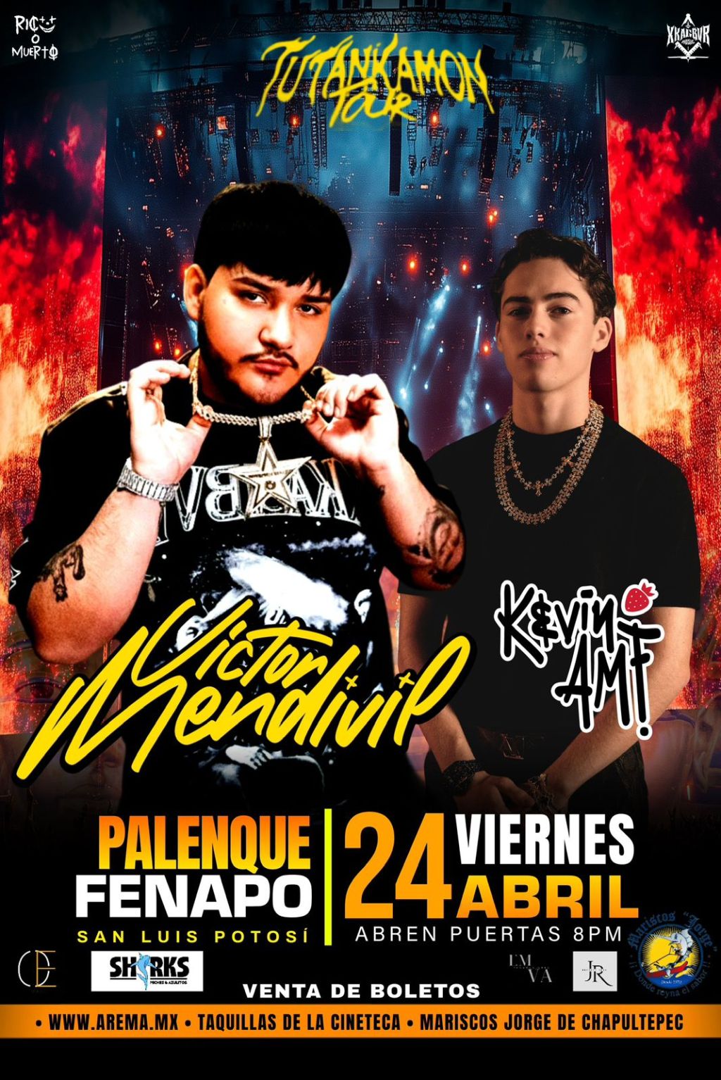 ¡Víctor Mendívil y Kevin AMF en San Luis Potosí&nbsp;!