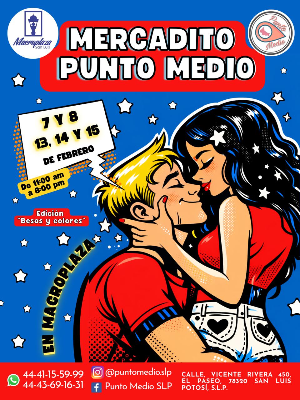 Festeja  el mes del Amor y la Amistad en Mercadito Punto&nbsp;Medio