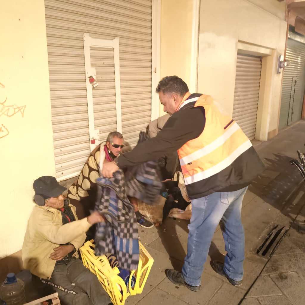 GOBIERNO ESTATAL INTENSIFICA APOYO A LA POBLACIÓN VULNERABLE POR&nbsp;FRÍO