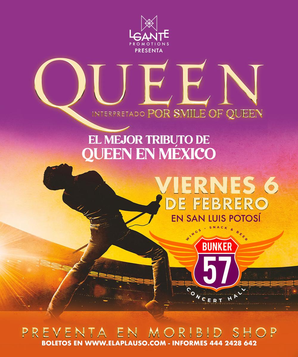 Queen interpretado por Smile of Queen en el Bunker&nbsp;57