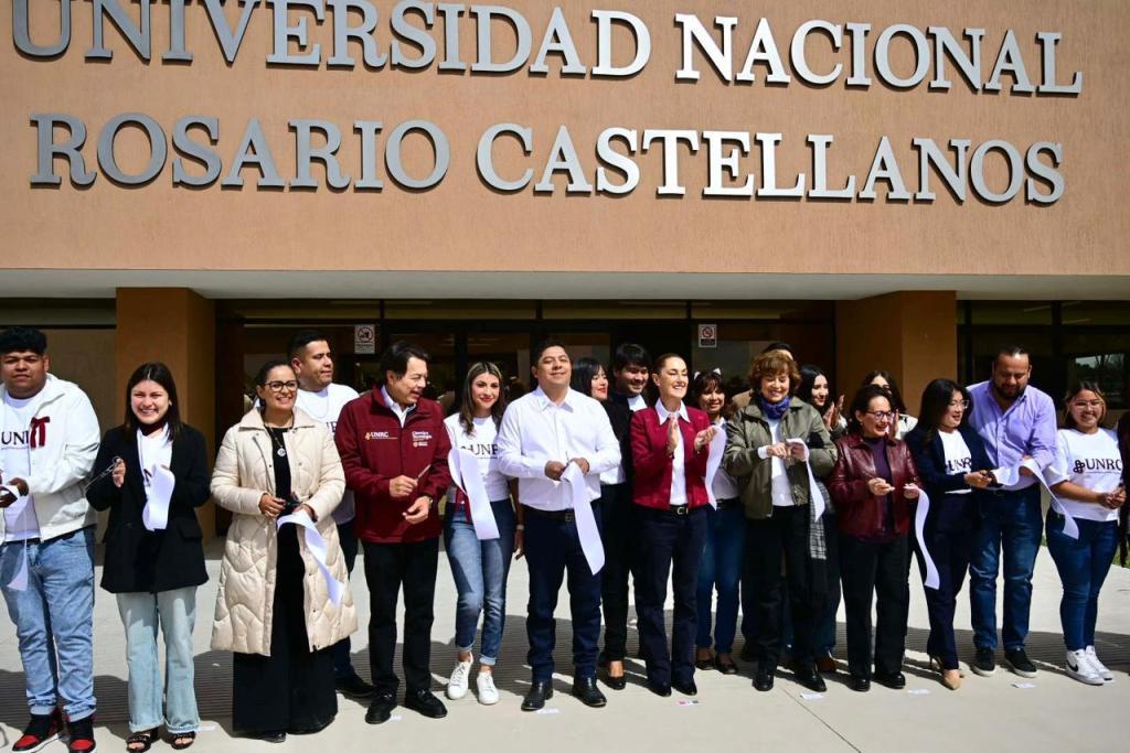 GALLARDO Y SHEINBAUM INAUGURAN UNIVERSIDAD ROSARIO CASTELLANOS A FAVOR DE ESTUDIANTES POTOSINOS&nbsp;(Galería)