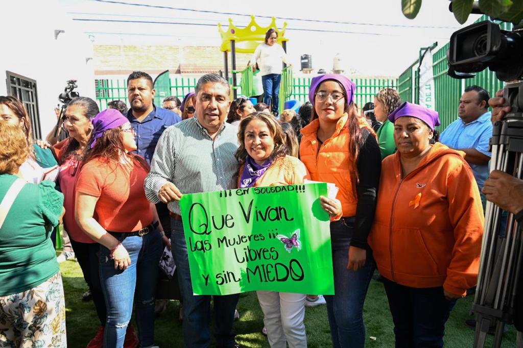 CON IMPULSO DE JUAN MANUEL NAVARRO, EN SOLEDAD SE CONSTRUYE DELEGACIÓN DE LA SECRETARIA DE&nbsp;MUJERES