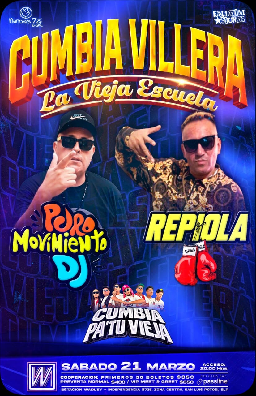 La cumbia villera se prende en San Luis este 21 de&nbsp;marzo