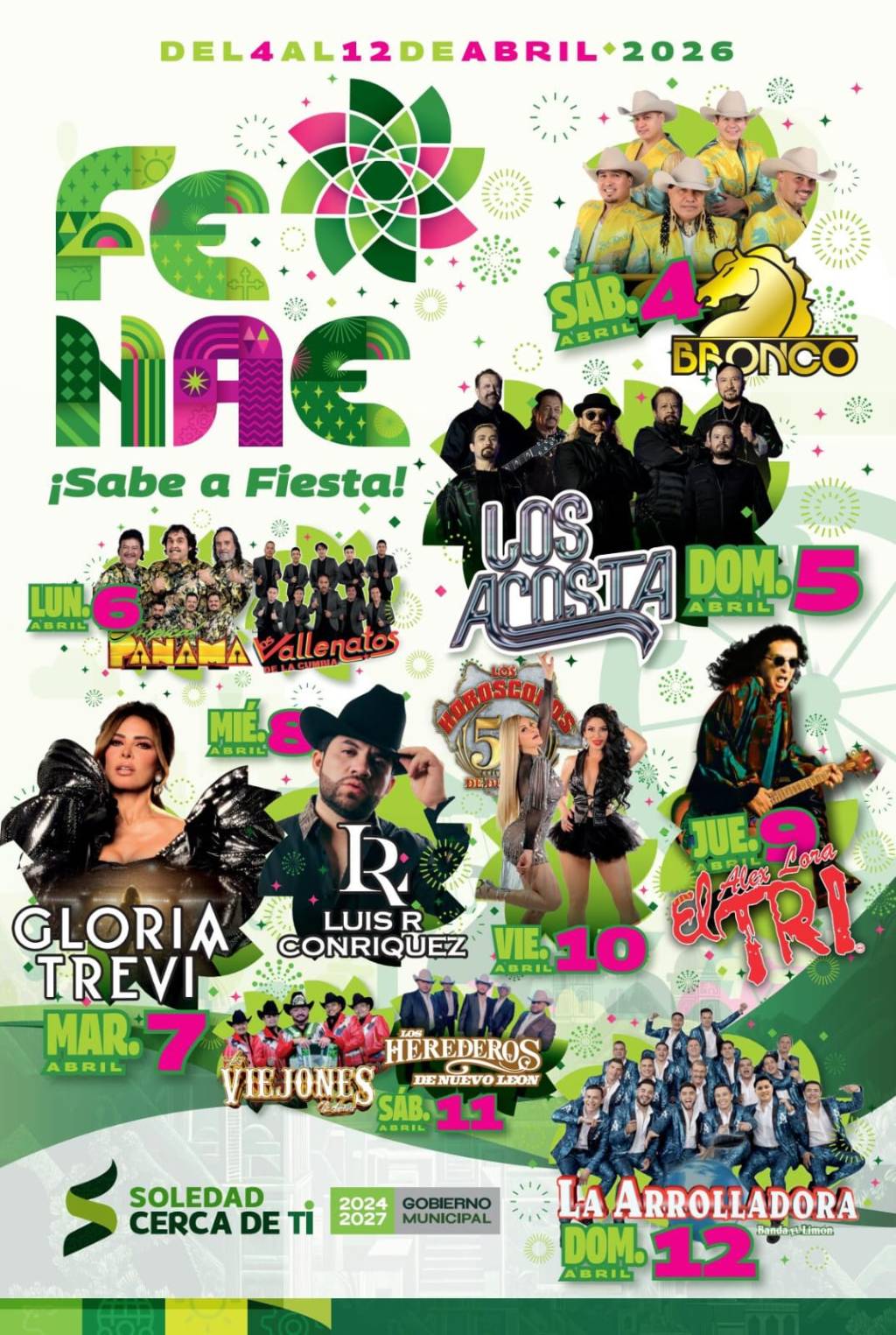 ¡FENAE 2026 PRESENTA SU CARTELERA MUSICAL Y&nbsp;ACTIVIDADES!