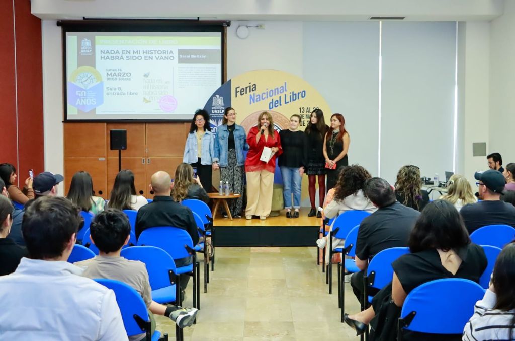 Escritoras y escritores potosinos protagonizan presentaciones editoriales en la 50 Feria Nacional del Libro&nbsp;UASLP