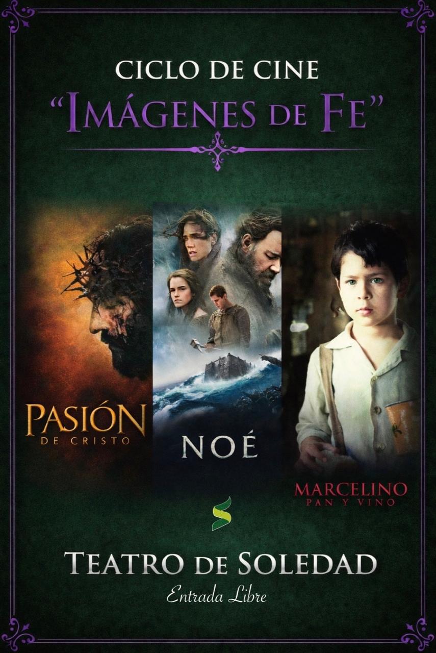 AYUNTAMIENTO DE SOLEDAD INVITA A CICLO DE CINE «IMÁGENES DE FE», DEL 30 DE MARZO AL 1 DE ABRIL