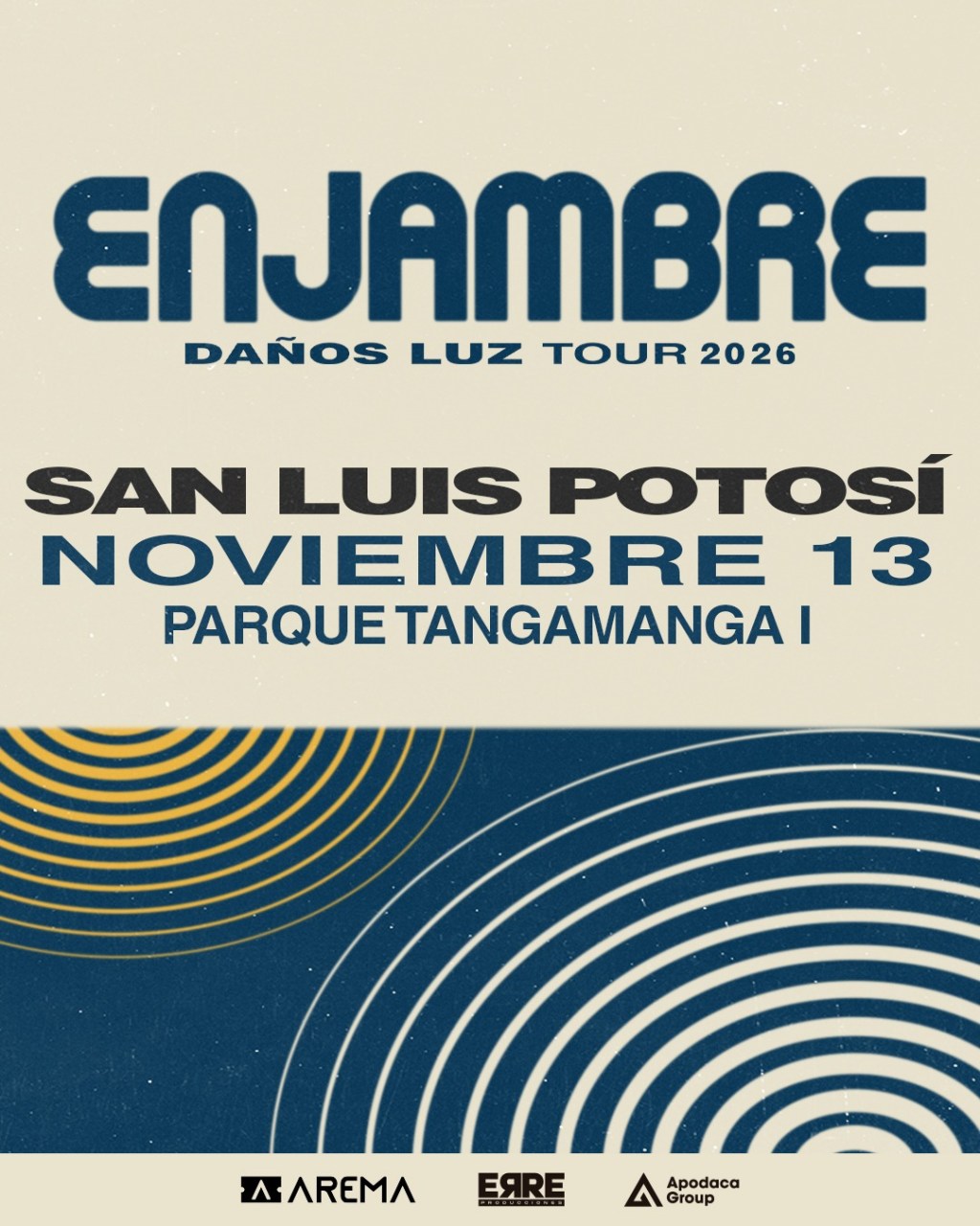 ¡Enjambre Expande su Daños Luz Tour 2026 con nuevas&nbsp;fechas!