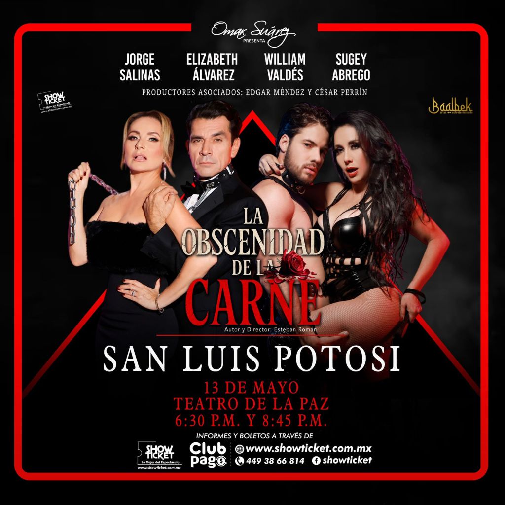 “La Obscenidad de la Carne” llega a San Luis&nbsp;Potosí