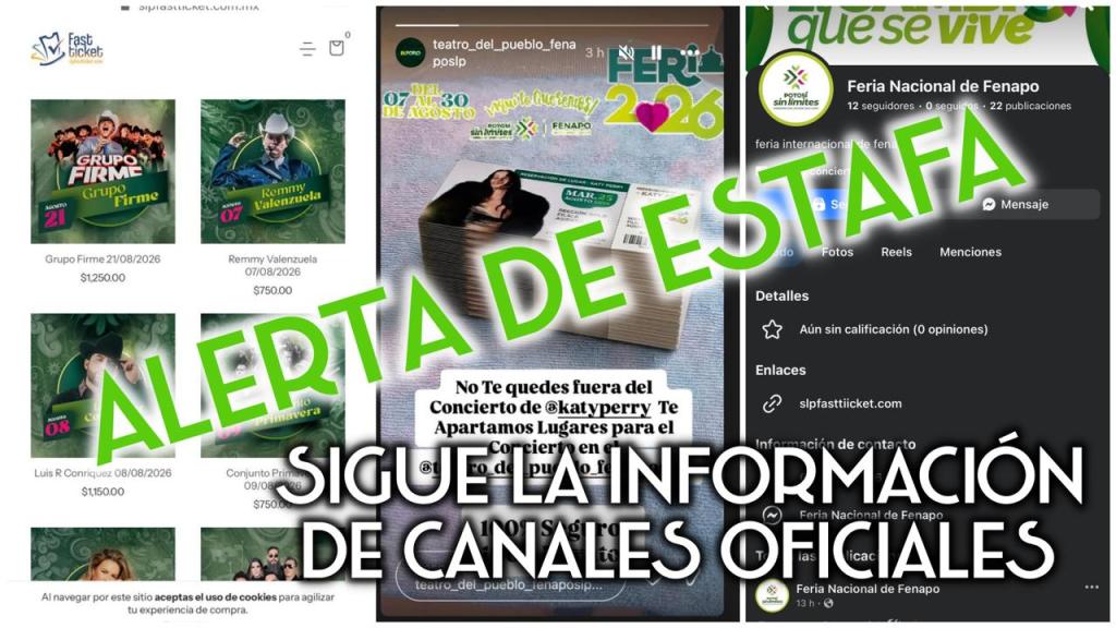 FENAPO 2026 LLAMA A EVITAR FRAUDES ANTE CARTELERA SIN LÍMITES Y&nbsp;PRECEDENTES