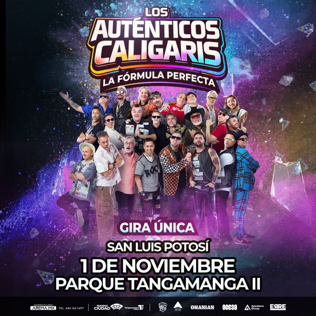 Los Auténticos Decadentes y Los Caligaris juntos en San&nbsp;Luis
