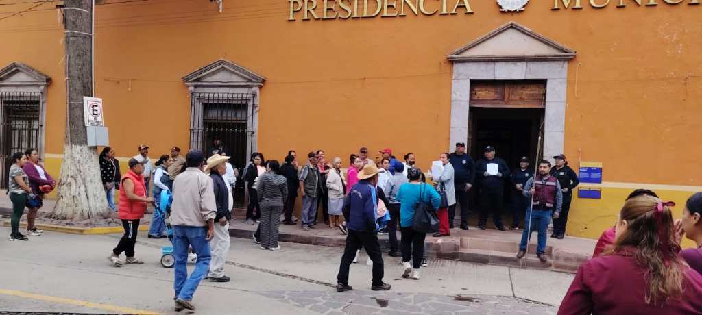 Colonos de La Guadalupana exigen respeto a sus terrenos comunales en Santa María del Río