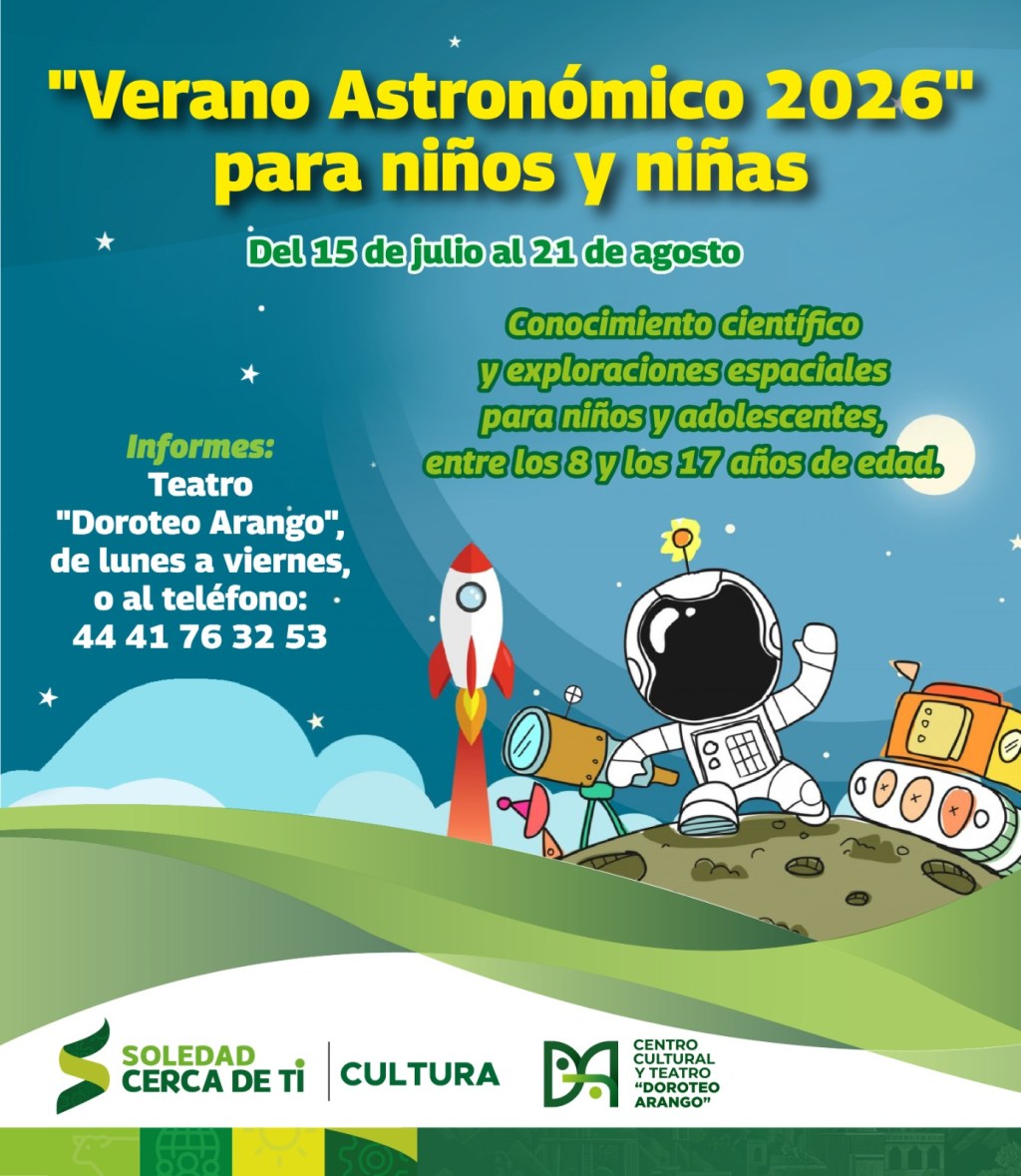 TEATRO «DOROTEO ARANGO» ALISTA VERANO ASTRONÓMICO PARA NIÑOS Y&nbsp;ADOLESCENTES
