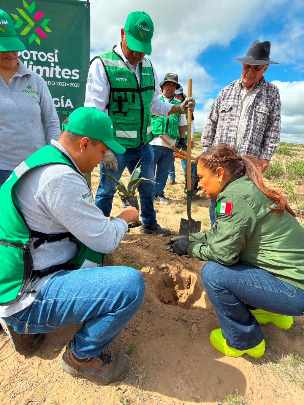 SAN LUIS POTOSÍ CONMEMORA EL DÍA DEL ÁRBOL CON&nbsp;REFORESTACIÓN