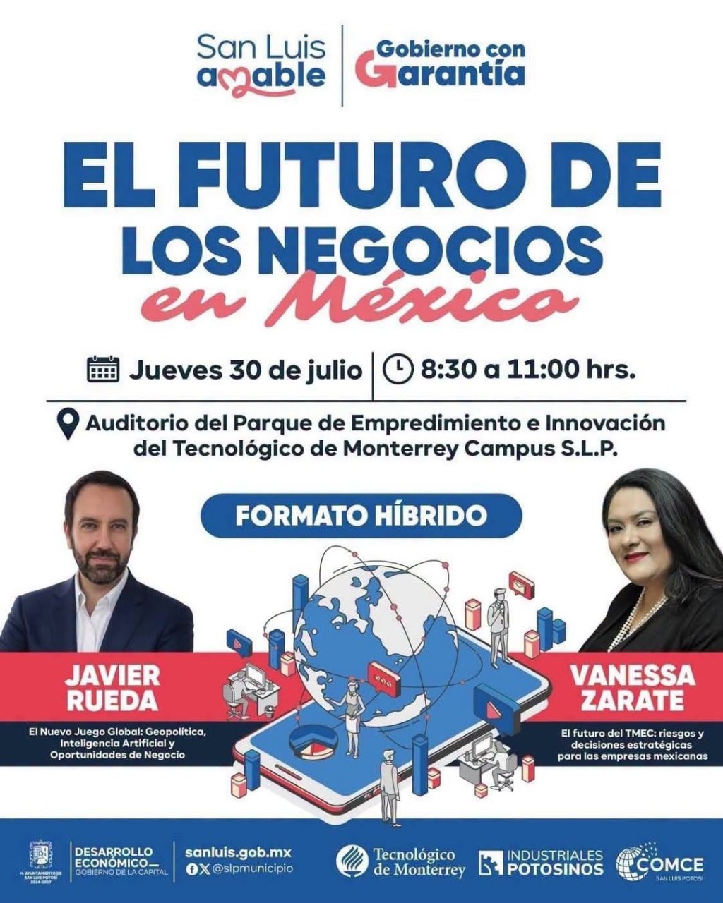 Ayuntamiento de SLP invita al 6to Foro de Capacitación: “El Futuro de los Negocios en&nbsp;México”