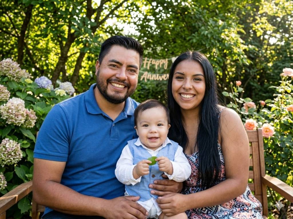 Daniel Agustín Torres Rodríguez festeja su primer año de&nbsp;vida