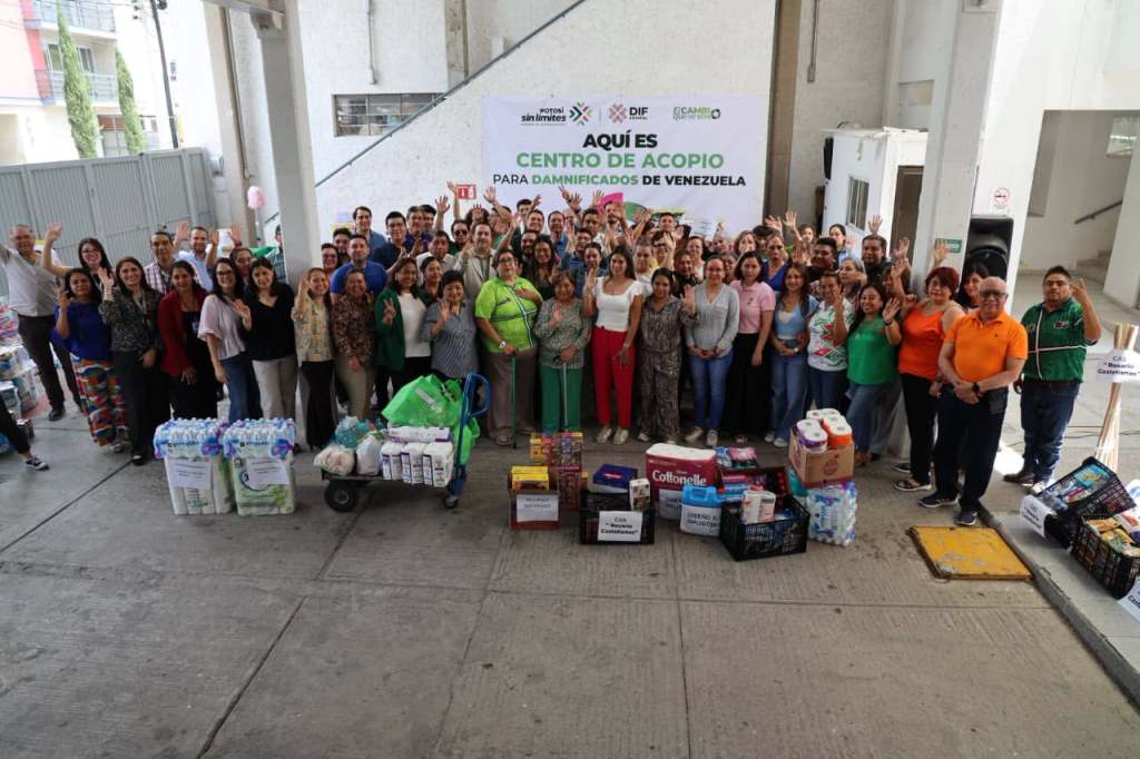 DIF ESTATAL MANTIENE ABIERTA LA COLECTA HUMANITARIA PARA VENEZUELA