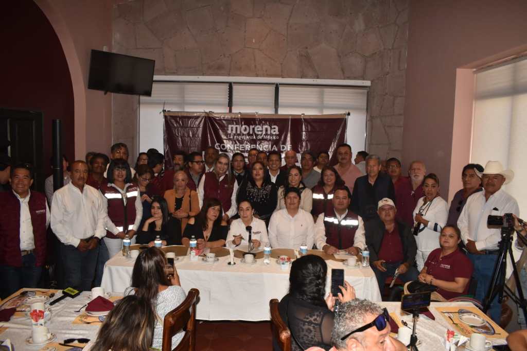 Militancia de Morena expresa respaldo a Gerardo Sánchez Zumaya