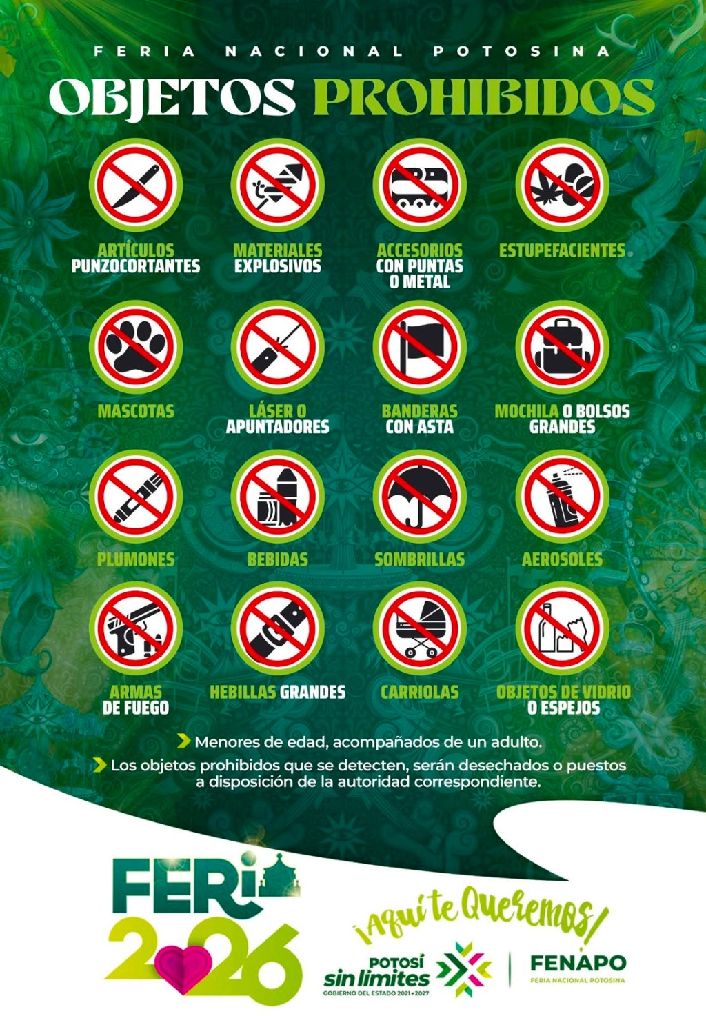 FENAPO 2026 GARANTIZA ACCESOS ORDENADOS Y SEGUROS PARA LAS&nbsp;FAMILIAS