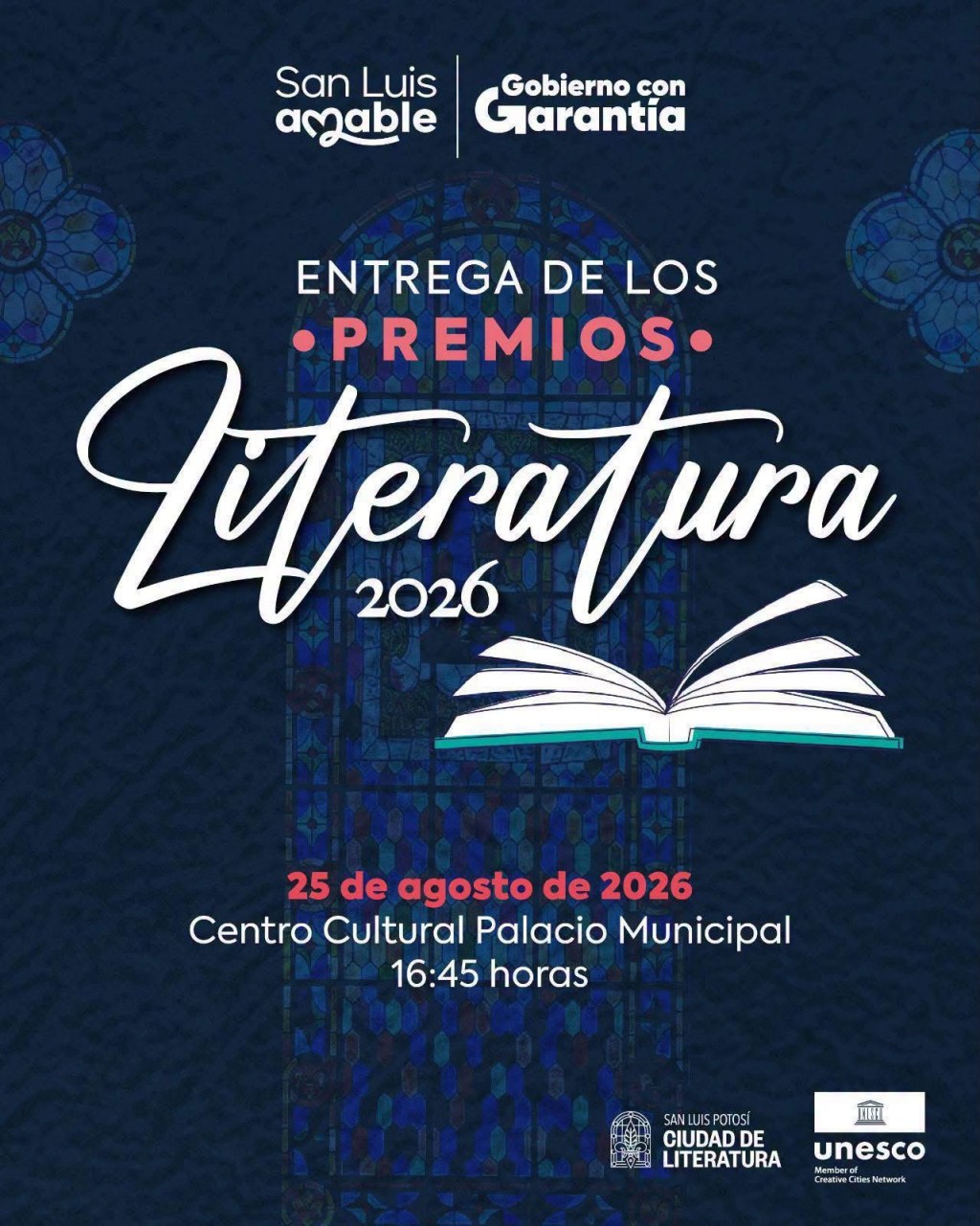 Entregará Gobierno Municipal el Premio Municipal de Literatura&nbsp;2026