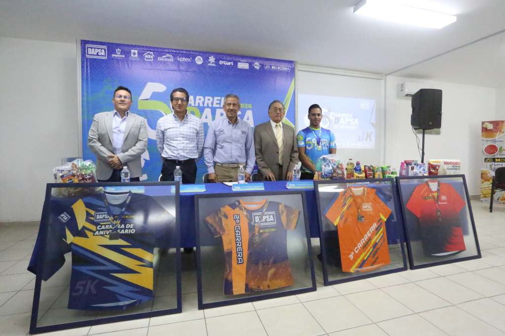 FUE PRESENTADA LA V EDICIÓN DE LA CARRERA ATLÉTICA DAPSA&nbsp;2026
