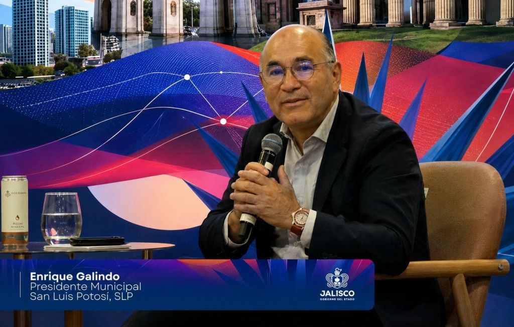 Enrique Galindo comparte modelo de participación ciudadana de San Luis Capital en Congreso Nacional de&nbsp;Innovación