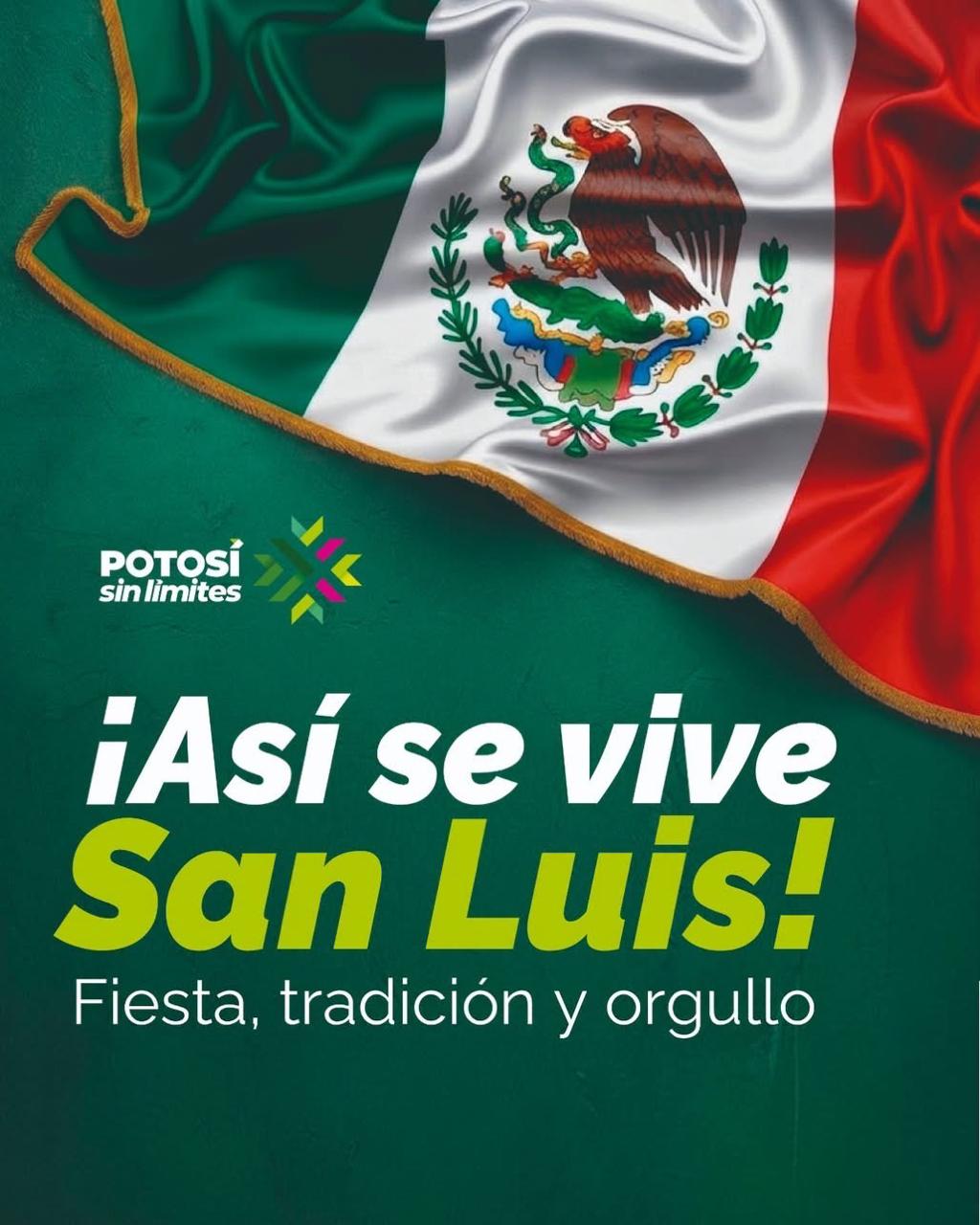 RICARDO GALLARDO INVITA A LAS FAMILIAS POTOSINAS A VIVIR UNA SEMANA MUY MEXICANA