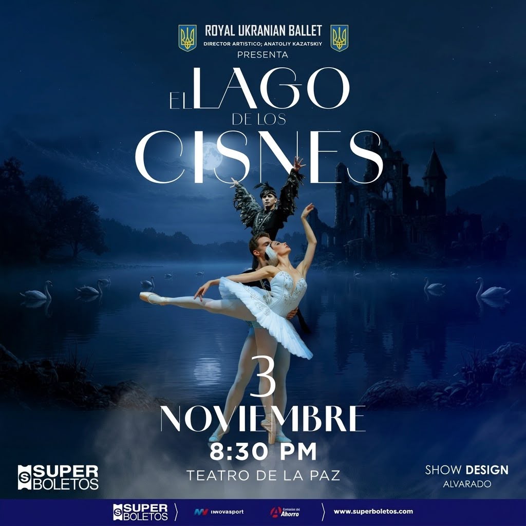 🩰 “EL LAGO DE LOS CISNES”🩰presentado por ROYAL UKRANIAN&nbsp;BALLET