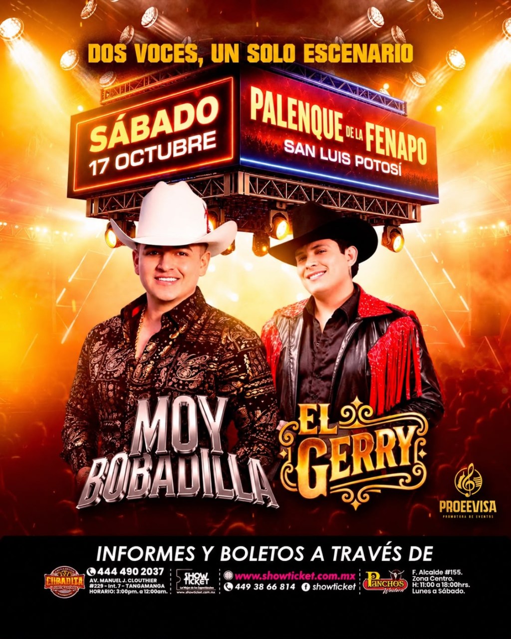 🔥🤠 ¡DOS VOCES, UN SOLO ESCENARIO Y UNA NOCHE QUE HARÁ HISTORIA!