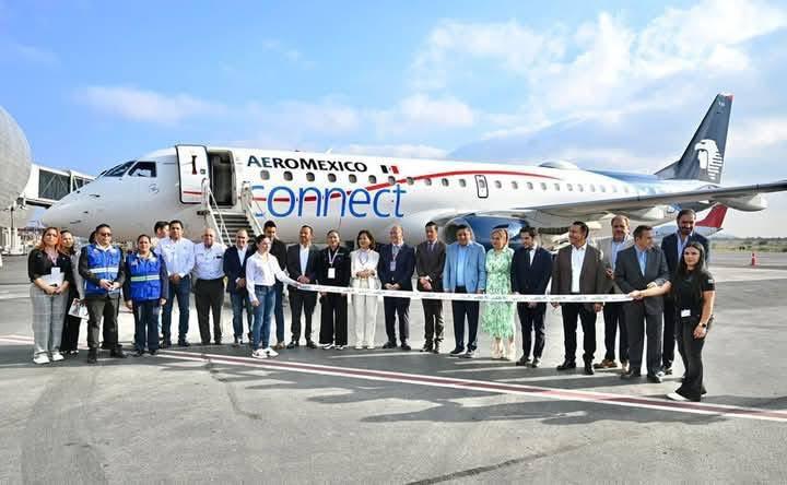 EL GOBERNADOR RICARDO GALLARDO LLEVA A SAN LUIS POTOSÍ A MAYOR CONECTIVIDAD&nbsp;AÉREA