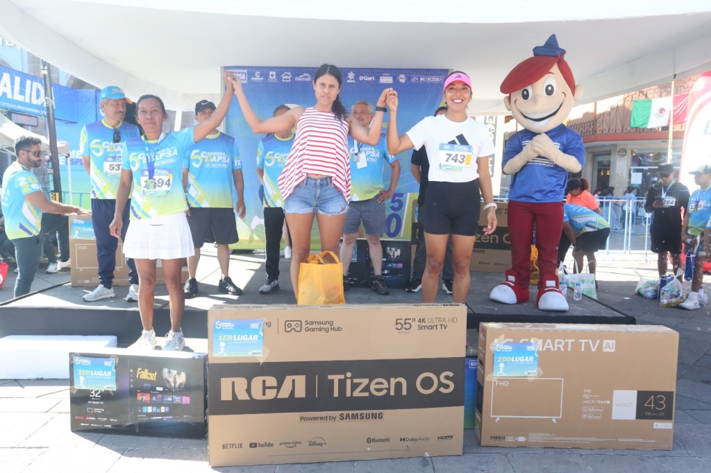 JOSÉ ANDRÉS LEIJA Y REYNA MOTA, LOS GANADORES ABSOLUTOS DE LA V EDICIÓN DE LA CARRERA ATLÉTICA DAPSA&nbsp;2026