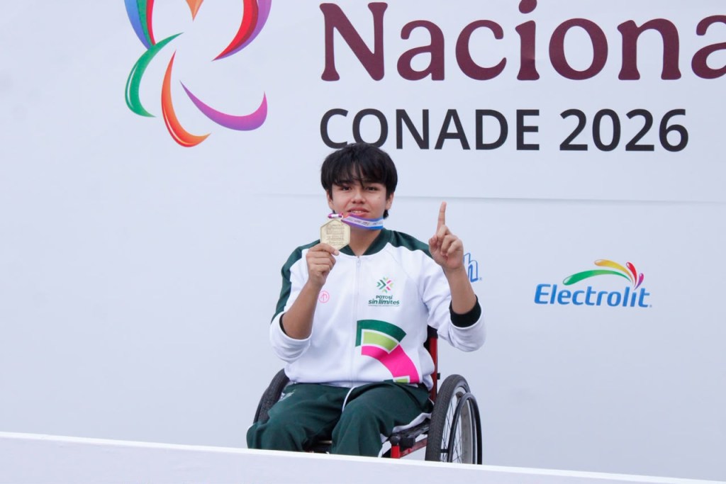 San Luis Potosí se presenta en la Paralimpiada Nacional con dos&nbsp;oros
