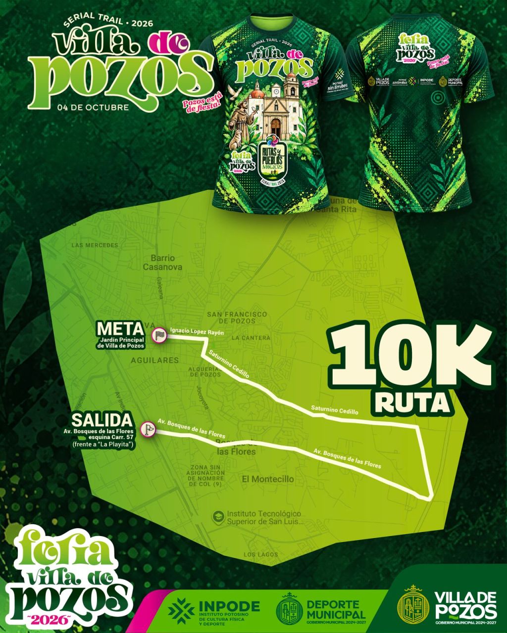 Invitan a participar en el Serial Trail Rutas y Pueblos Mágicos en Villa de Pozos este fin de&nbsp;semana