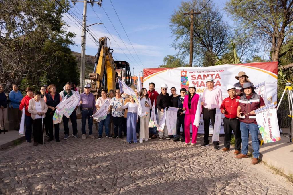 ISIS DÍAZ ENCABEZA EL ARRANQUE DE OBRA PARA LA REHABILITACIÓN DEL PUENTE PRINCIPAL DE SANTA MARÍA DEL RÍO