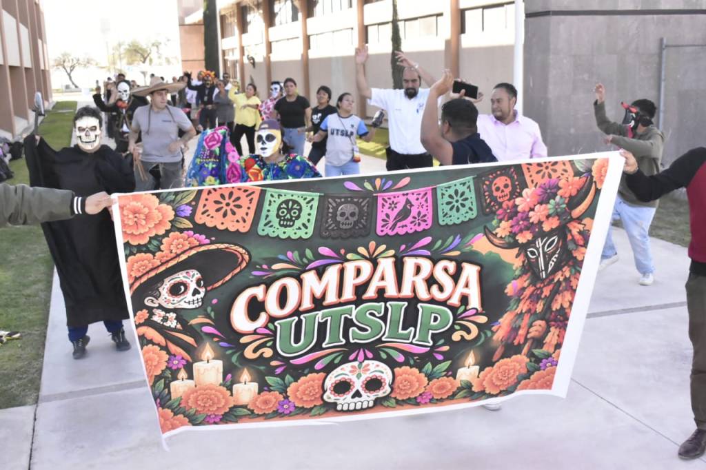 ¡La UTSLP se alista para llenar de color y tradición las calles de San Luis Potosí con su comparsa de&nbsp;Xantolo!